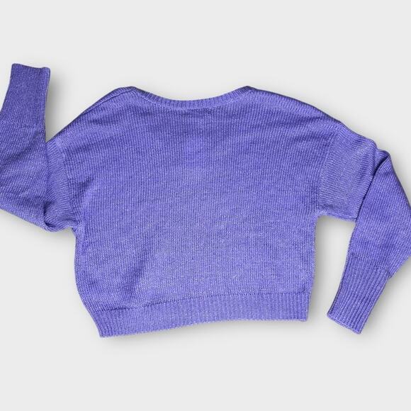 Nordstrom New BP Soft Purple V-Neck Sweater Large - Picture 4 of 7